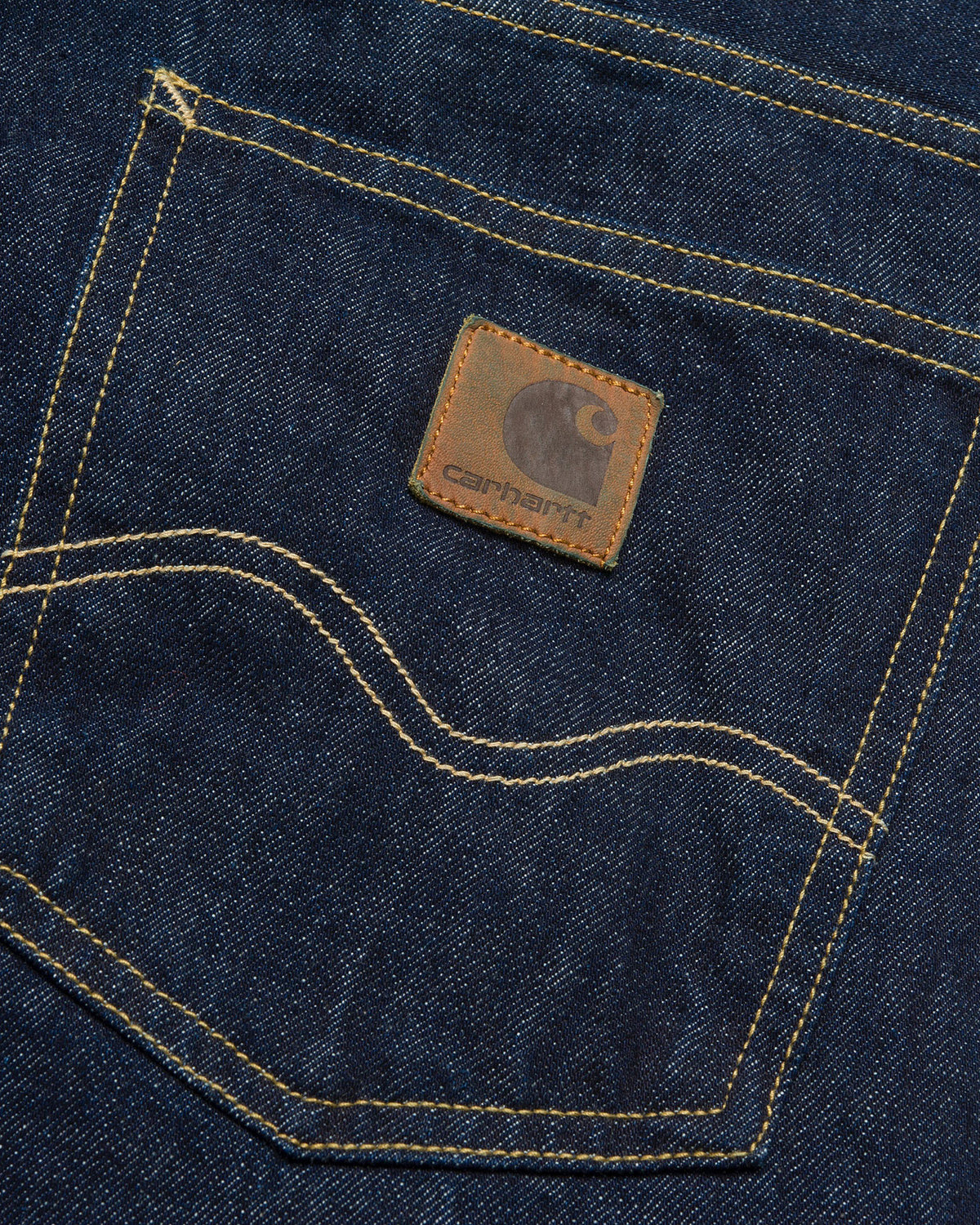 Carhartt WIP Marlow Pant Relaxed Straight Mens Jeans - Blue Rinsed | Carhartt WIP Jeans | JEANSTORE