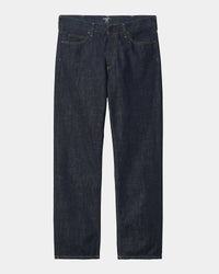 Carhartt WIP Marlow Pant Relaxed Straight Mens Jeans - Blue Rinsed | Carhartt WIP Jeans | JEANSTORE