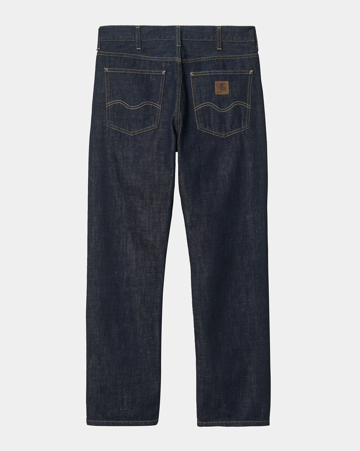 Carhartt WIP Marlow Pant Relaxed Straight Mens Jeans - Blue Rinsed | Carhartt WIP Jeans | JEANSTORE