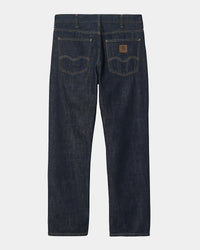 Carhartt WIP Marlow Pant Relaxed Straight Mens Jeans - Blue Rinsed | Carhartt WIP Jeans | JEANSTORE