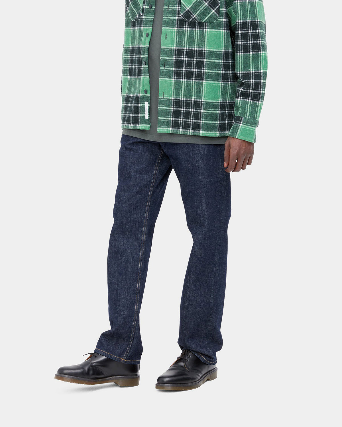 Carhartt WIP Marlow Pant Relaxed Straight Mens Jeans - Blue Rinsed | Carhartt WIP Jeans | JEANSTORE