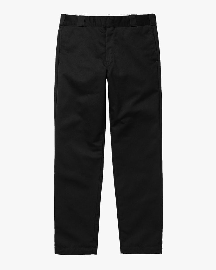 Carhartt WIP Master Pant Relaxed Tapered Mens Trousers - Black Rinsed | Carhartt WIP Chinos & Non-Denim Pants | JEANSTORE