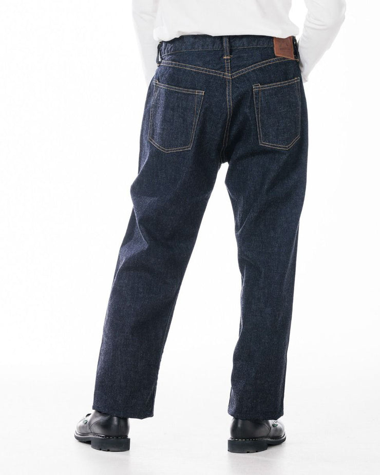 Momotaro Jeans MJE2060M31 Heritage Wide Straight Mens Jeans - 13oz Zimbabwe Cotton Selvedge Denim