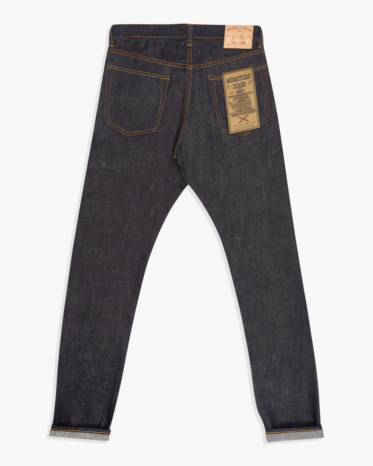 Momotaro High Tapered Mens Jeans - 15.7oz Zimbabwe Cotton Selvedge Denim / Indigo | Momotaro Jeans Jeans | JEANSTORE