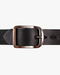 Naked & Famous Denim Thick Belt - 7mm Bovine Leather / Black | Naked & Famous Denim Belts | JEANSTORE