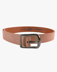 Naked & Famous Denim Thick Belt - 7mm Bovine Leather / Natural Tan | Naked & Famous Denim Belts | JEANSTORE