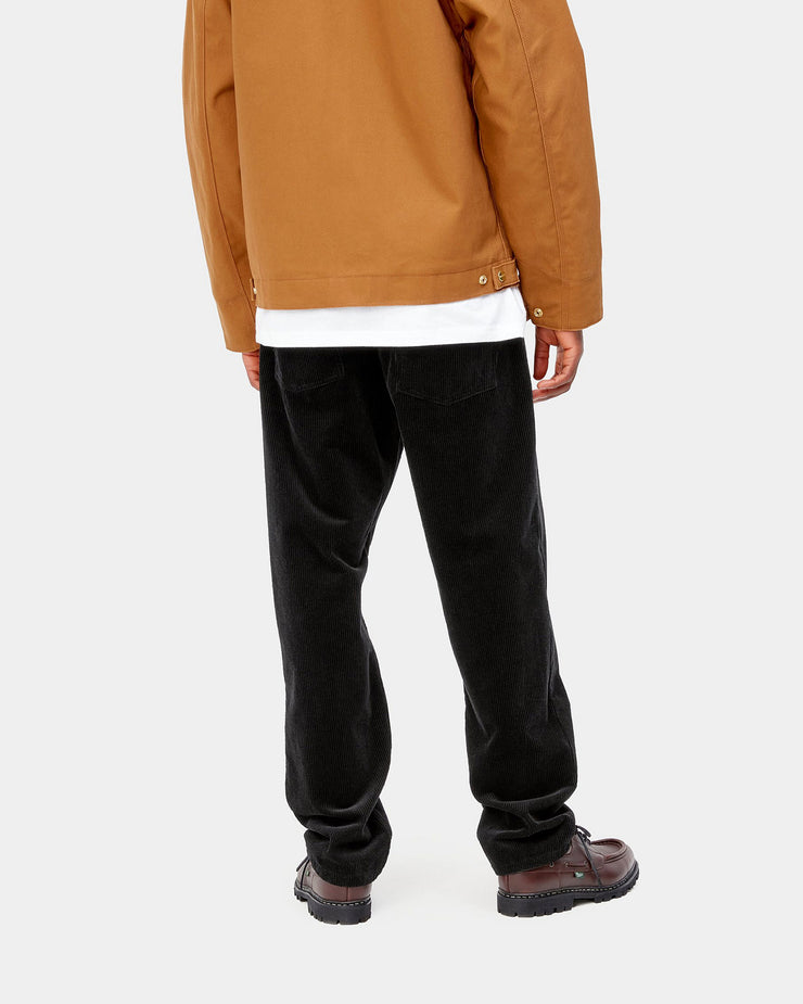 Carhartt WIP Newel Pant Relaxed Tapered Mens Cords Black Rinsed