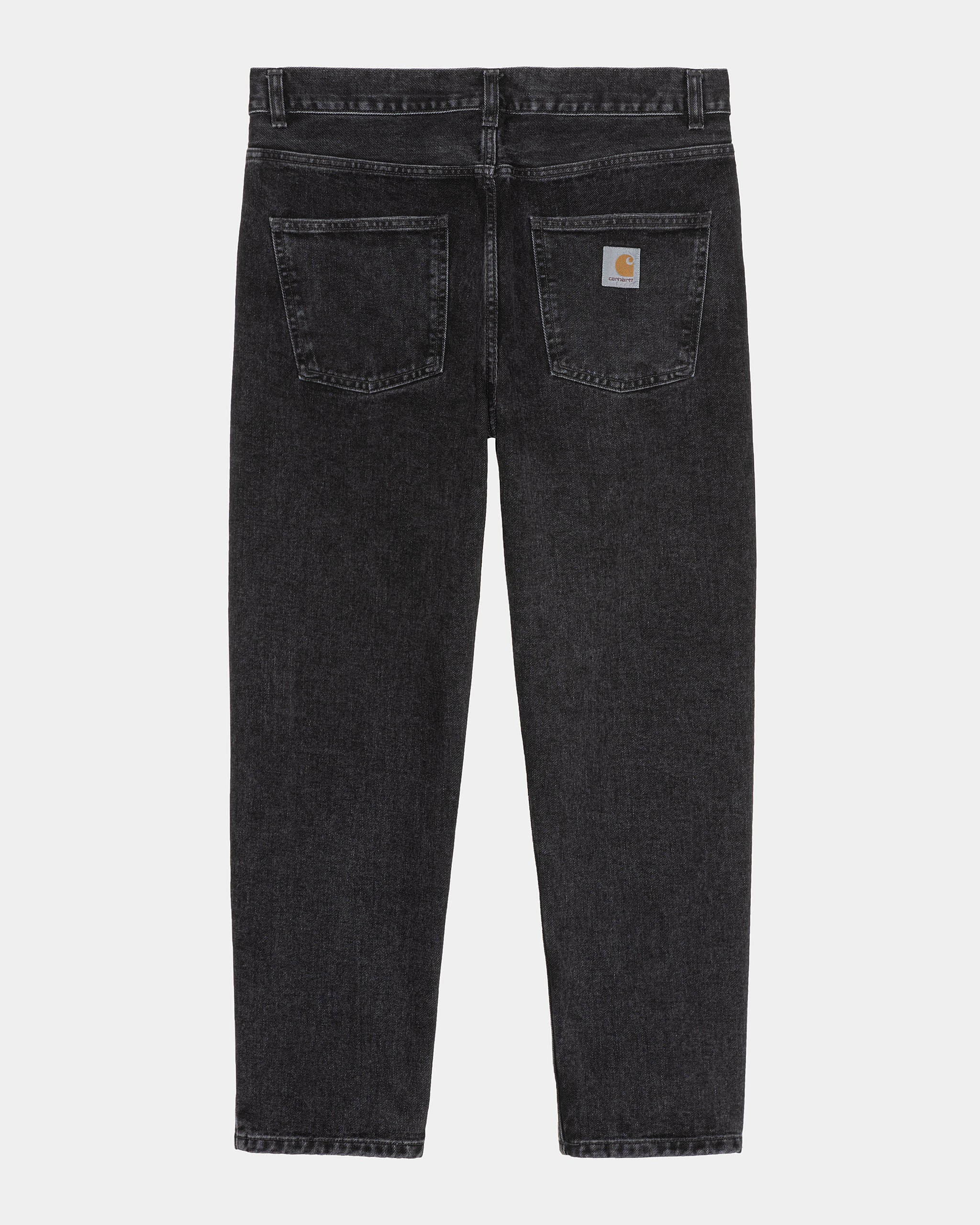 CARHARTT カーハート NEWEL PANT W32 black wash Carhartt WIP Newel Pant Relaxed Tapered Mens Jeans - Black Stone Washe