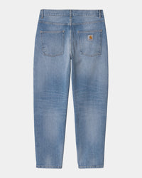 Carhartt WIP Newel Pant Relaxed Tapered Mens Jeans - Blue Light Used Wash | Carhartt WIP Jeans | JEANSTORE