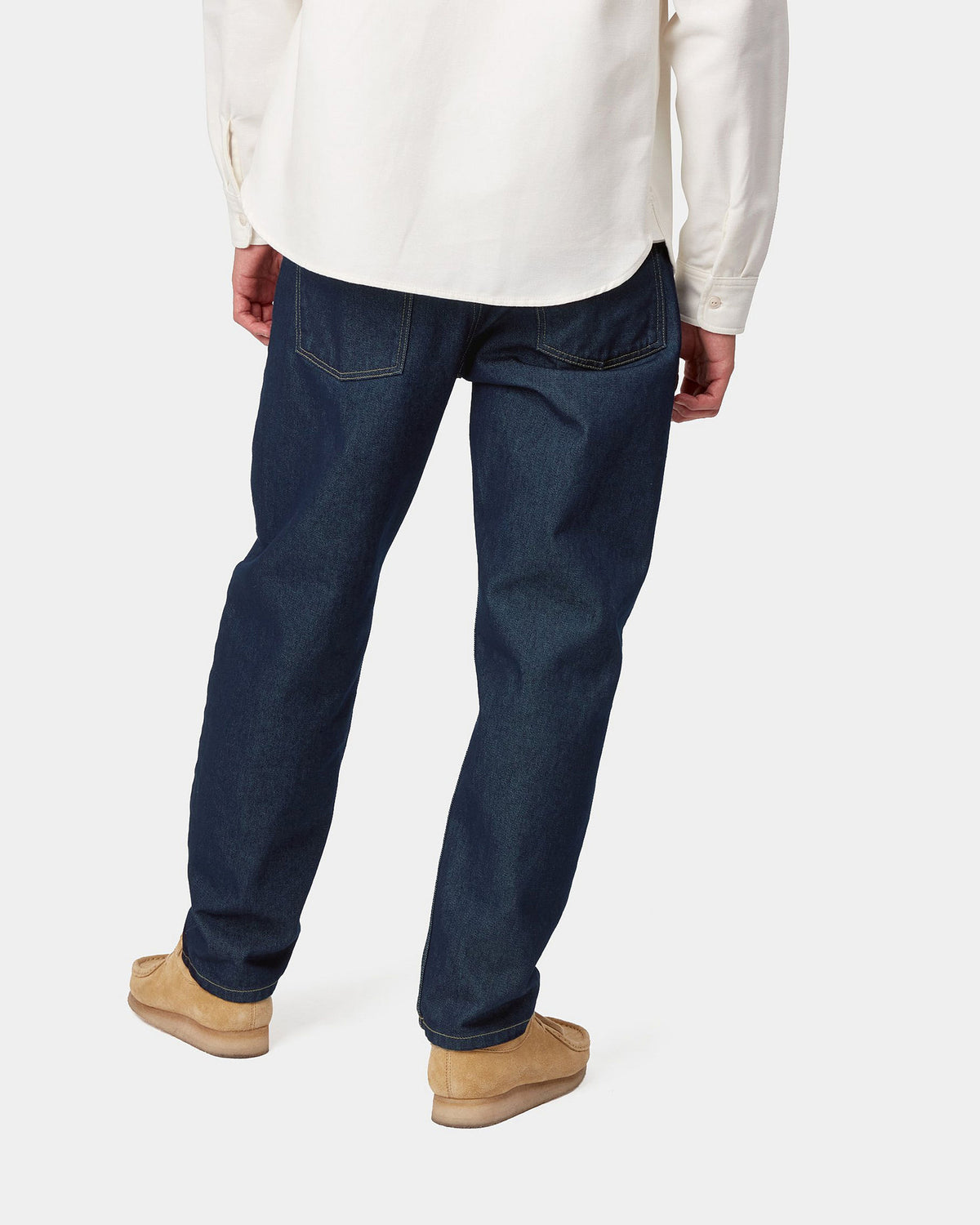 Carhartt WIP Newel Pant Relaxed Tapered Mens Jeans - Blue One Wash | Carhartt WIP Jeans | JEANSTORE