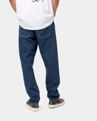Carhartt WIP Newel Pant Relaxed Tapered Mens Jeans - Blue Stone Washed | Carhartt WIP Jeans | JEANSTORE