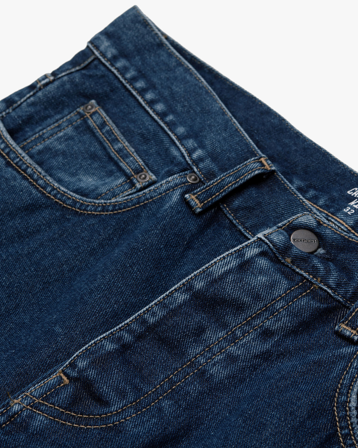 Carhartt WIP Newel Pant Relaxed Tapered Mens Jeans - Blue Stone Washed | Carhartt WIP Jeans | JEANSTORE