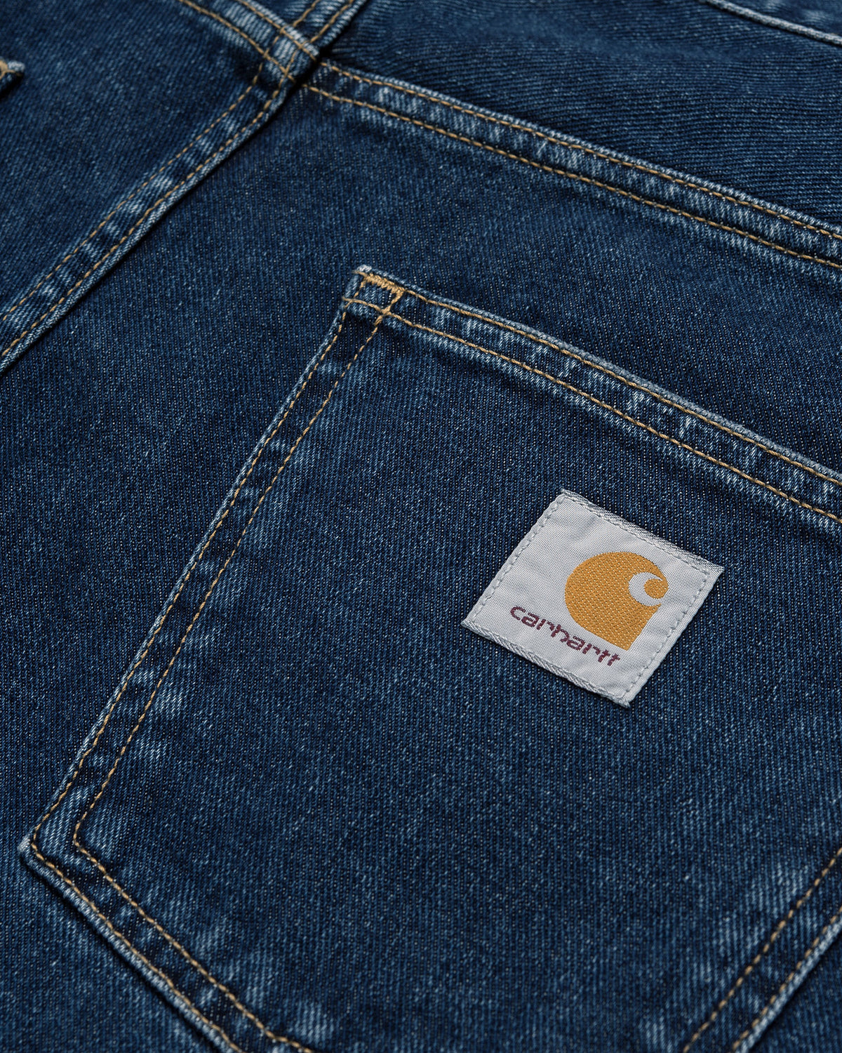 Carhartt WIP Newel Pant Relaxed Tapered Mens Jeans - Blue Stone Washed | Carhartt WIP Jeans | JEANSTORE