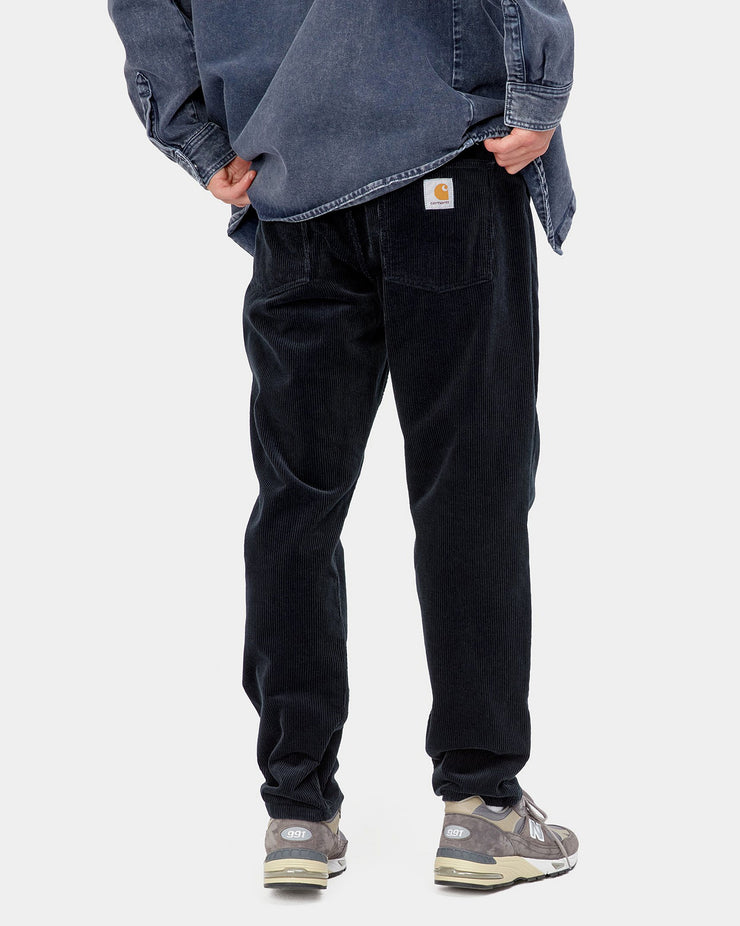 Carhartt WIP Newel Pant Relaxed Tapered Mens Cords Dark Navy Rinsed