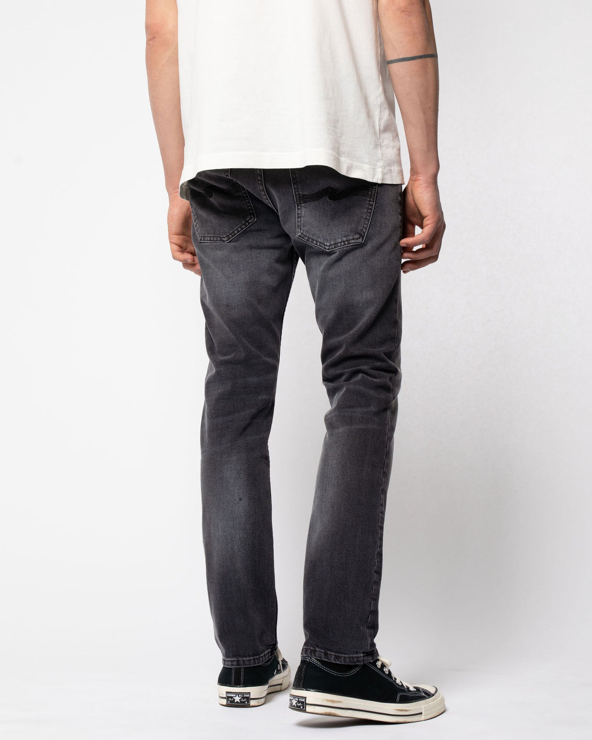 Nudie Grim Tim Slim Straight Mens Jeans - Dark Cove | Nudie Jeans Jeans | JEANSTORE