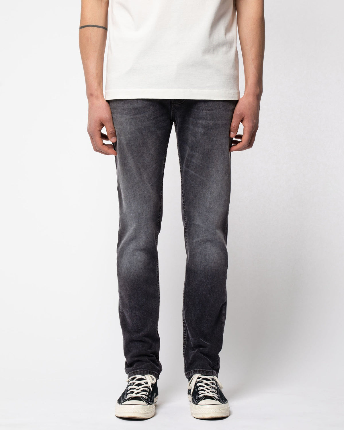 Nudie Grim Tim Slim Straight Mens Jeans - Dark Cove | Nudie Jeans Jeans | JEANSTORE