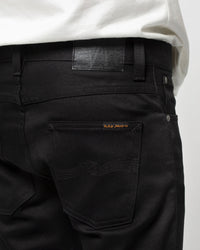 Nudie Grim Tim Slim Straight Mens Jeans - Dry Everblack | Nudie Jeans Jeans | JEANSTORE
