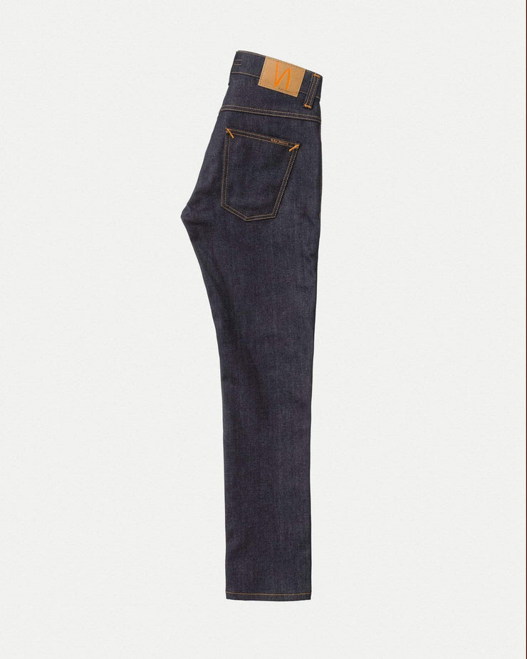 Nudie Grim Tim Slim Straight Mens Jeans - Dry True Navy | Nudie Jeans Jeans | JEANSTORE
