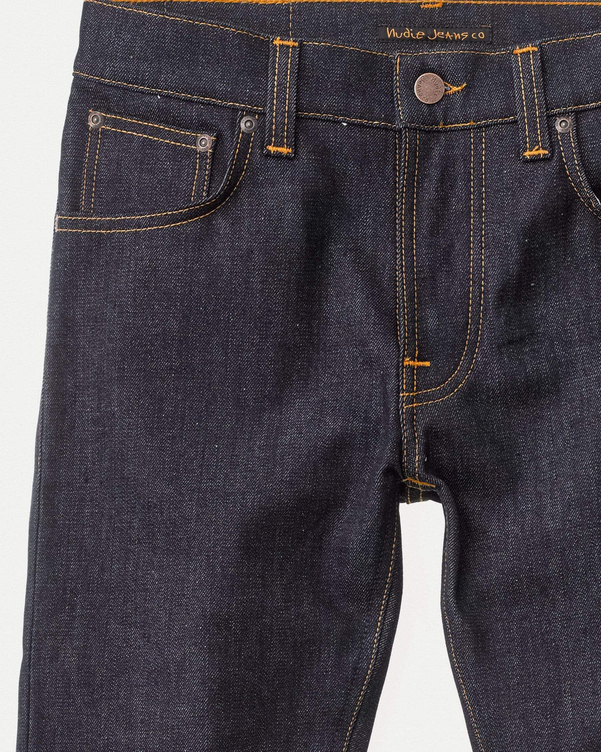 Nudie Grim Tim Slim Straight Mens Jeans - Dry True Navy | Nudie Jeans Jeans | JEANSTORE