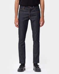 Nudie Grim Tim Slim Straight Mens Jeans - Dry True Navy | Nudie Jeans Jeans | JEANSTORE
