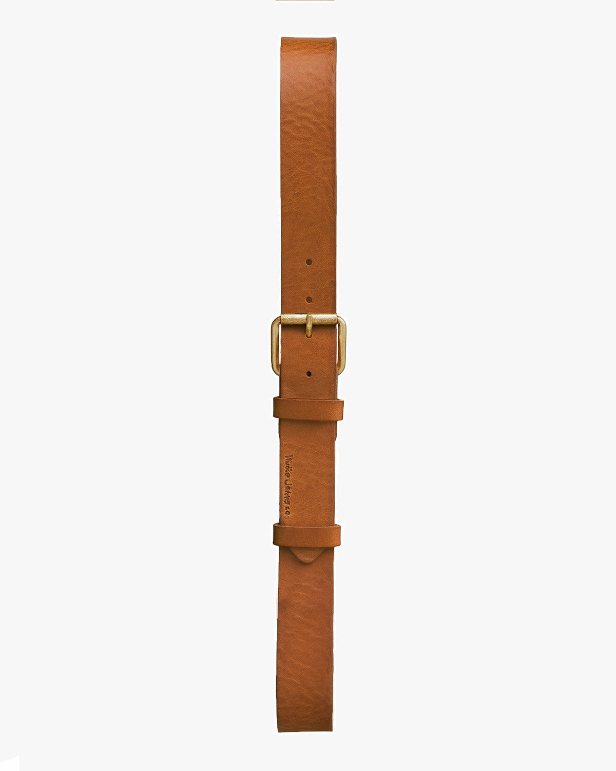 Nudie Jeans Pedersson Leather Belt - Toffee Brown | Nudie Jeans Belts | JEANSTORE