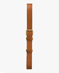 Nudie Jeans Pedersson Leather Belt - Toffee Brown | Nudie Jeans Belts | JEANSTORE
