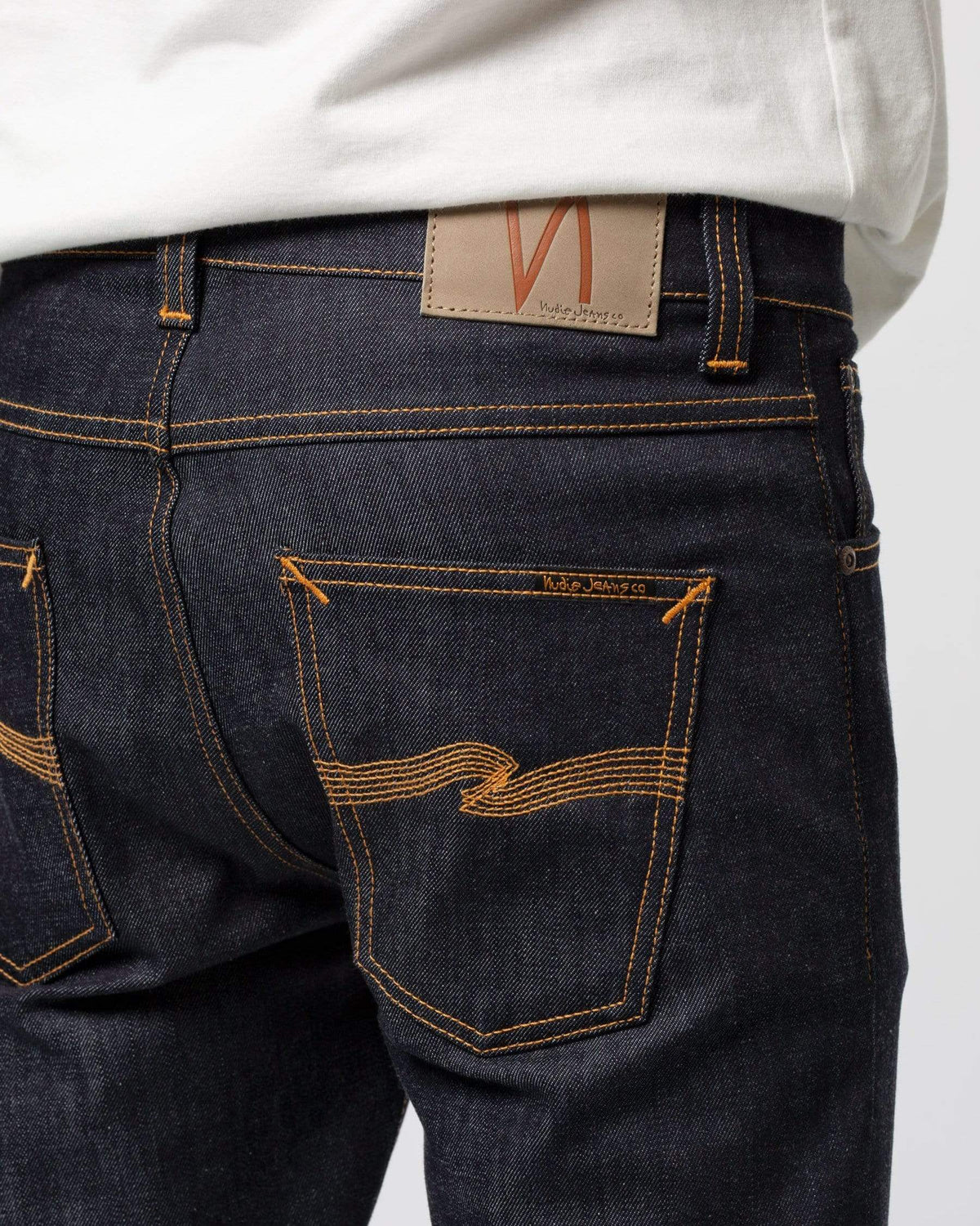 Nudie Lean Dean Slim Tapered Mens Jeans - 16 Dips Dry | Nudie Jeans Jeans | JEANSTORE