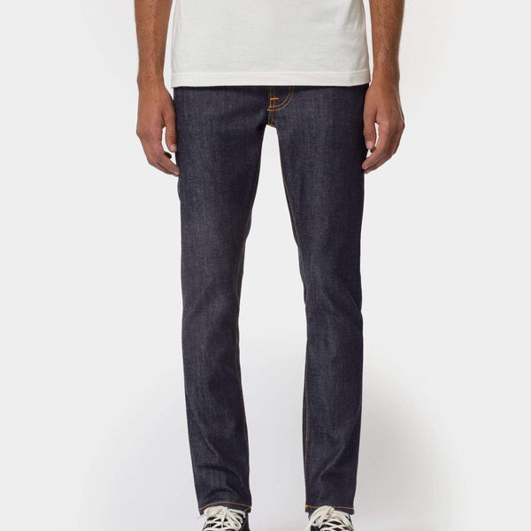 Nudie Lean Dean Slim Tapered Mens Jeans - 16 Dips Dry | Nudie Jeans Jeans | JEANSTORE