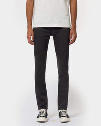Nudie Lean Dean Slim Tapered Mens Jeans - Dry Ever Black | Nudie Jeans Jeans | JEANSTORE