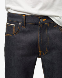 Nudie Lean Dean Slim Tapered Mens Jeans - Dry Japan Selvage | Nudie Jeans Jeans | JEANSTORE
