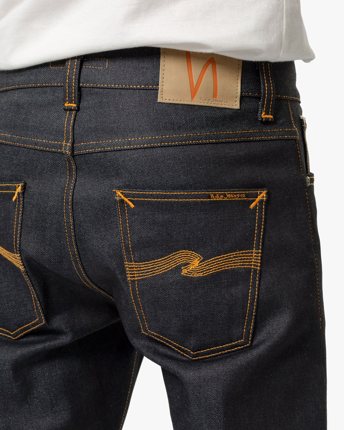 Nudie Lean Dean Slim Tapered Mens Jeans - Dry Japan Selvage | Nudie Jeans Jeans | JEANSTORE