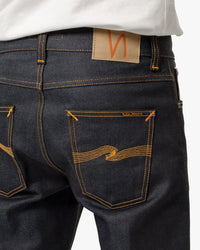 Nudie Lean Dean Slim Tapered Mens Jeans - Dry Japan Selvage | Nudie Jeans Jeans | JEANSTORE