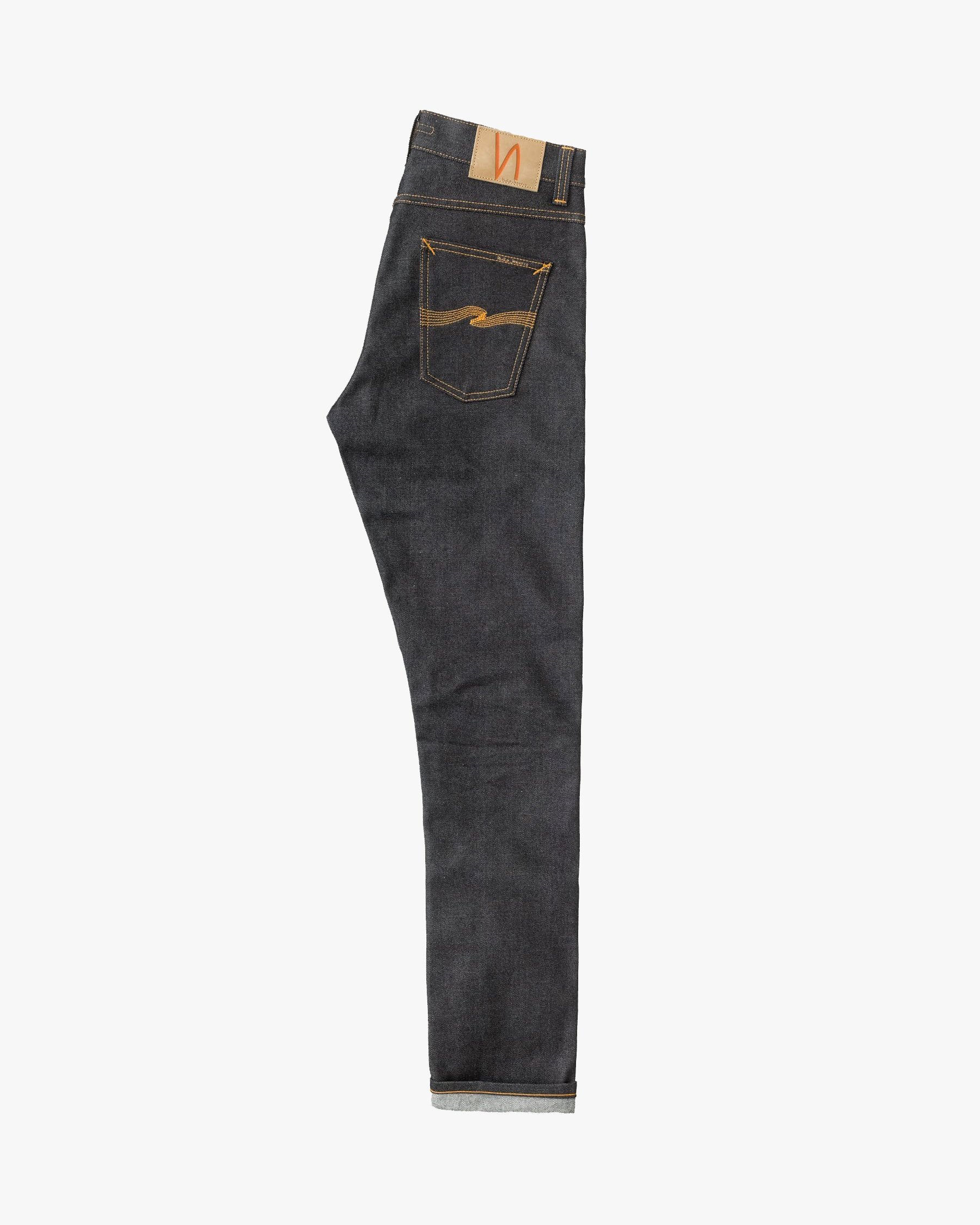 Nudie Lean Dean Slim Tapered Jeans - Dry Japan Selvage | JEANSTORE