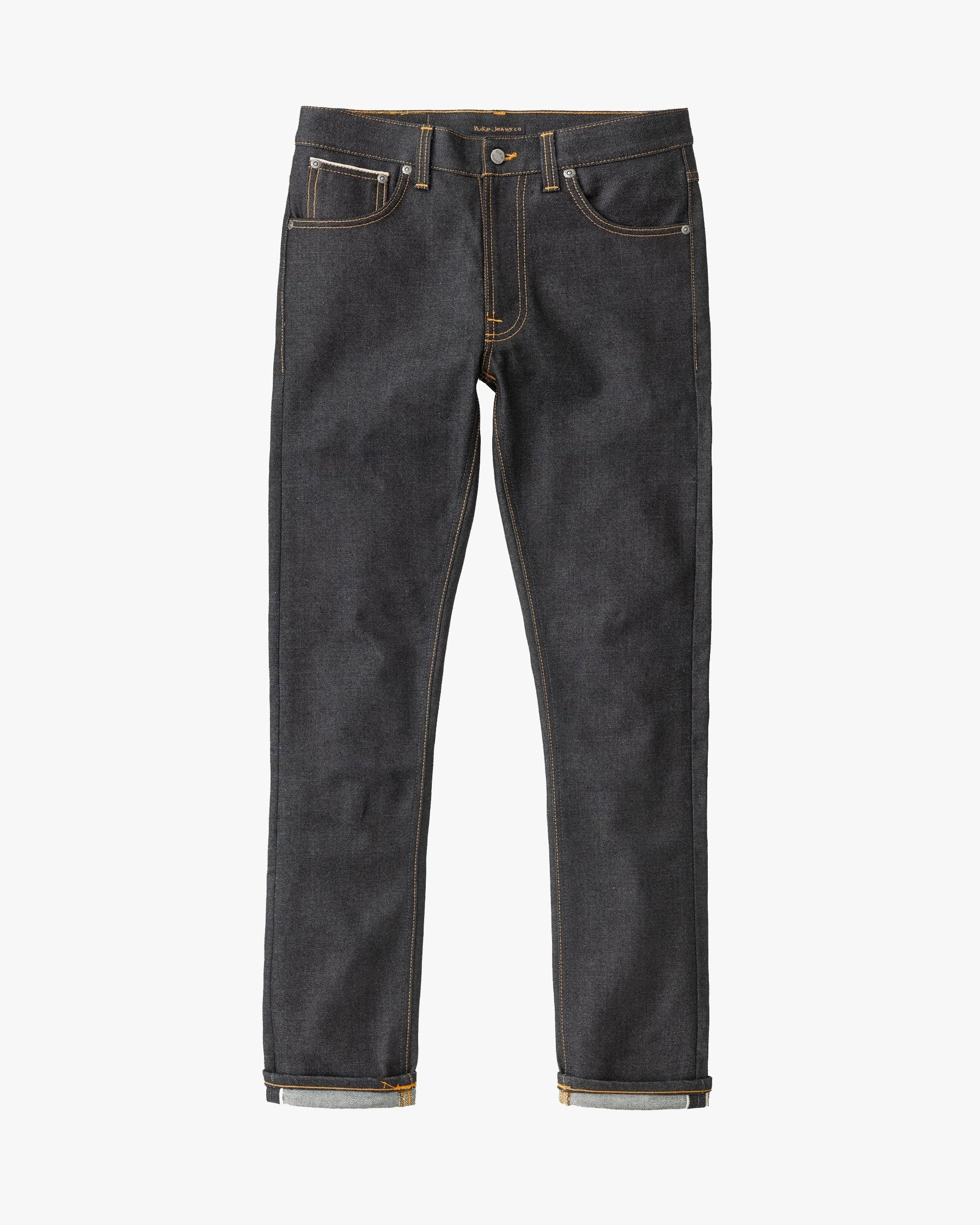 Nudie Lean Dean Slim Tapered Jeans - Dry Japan Selvage | JEANSTORE