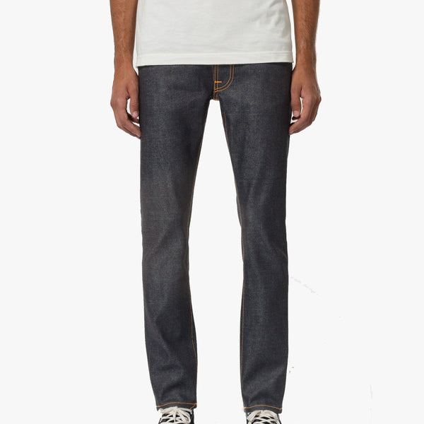 Nudie Lean Dean Slim Tapered Mens Jeans - Dry Japan Selvage | Nudie Jeans Jeans | JEANSTORE