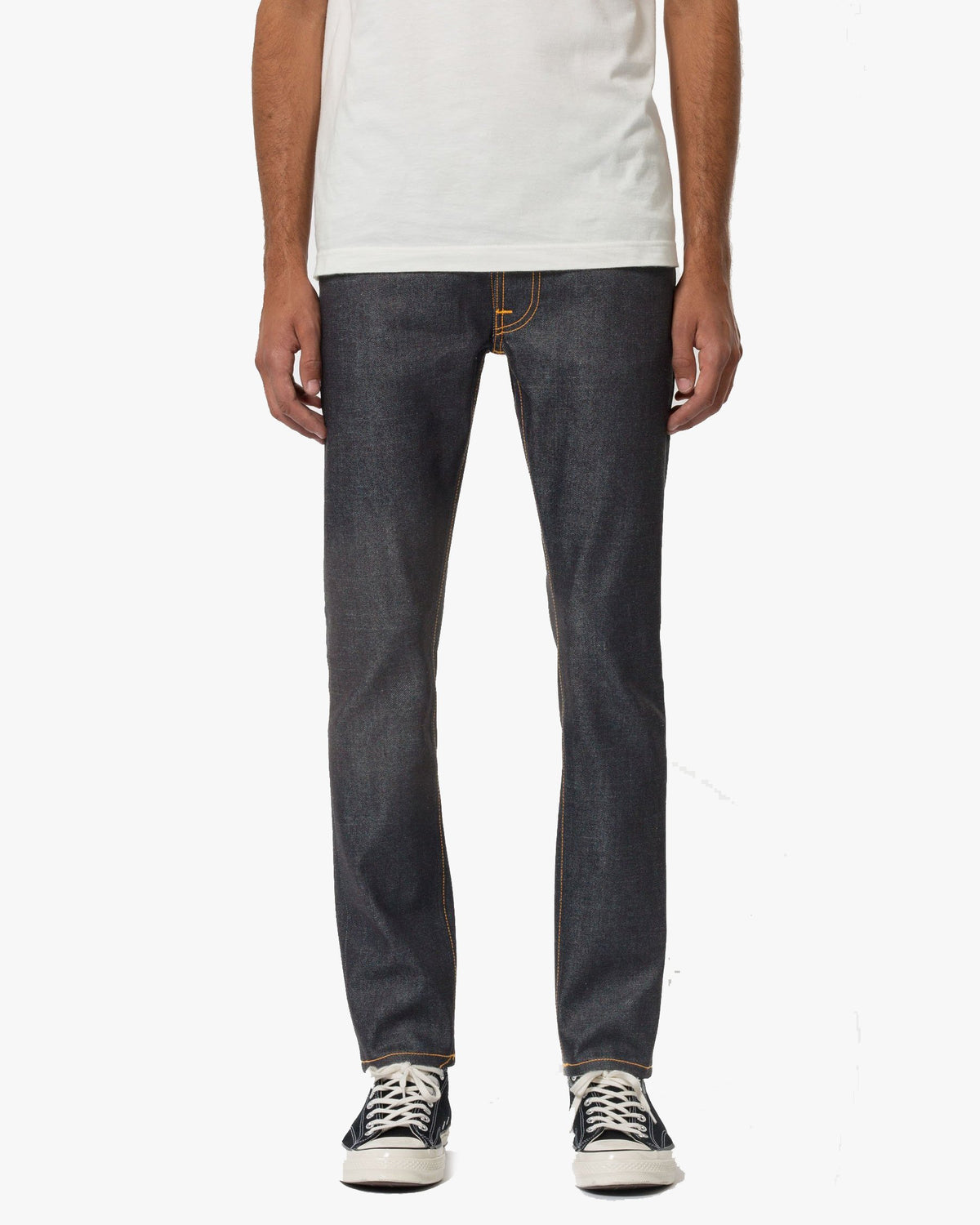 Nudie Lean Dean Slim Tapered Mens Jeans - Dry Japan Selvage | Nudie Jeans Jeans | JEANSTORE