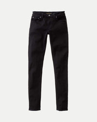 Nudie Skinny Lin Skinny Fit Mens Jeans - Black Black | Nudie Jeans Jeans | JEANSTORE