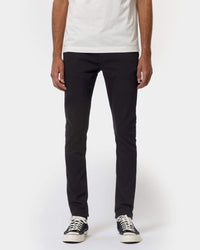 Nudie Skinny Lin Skinny Fit Mens Jeans - Black Black | Nudie Jeans Jeans | JEANSTORE