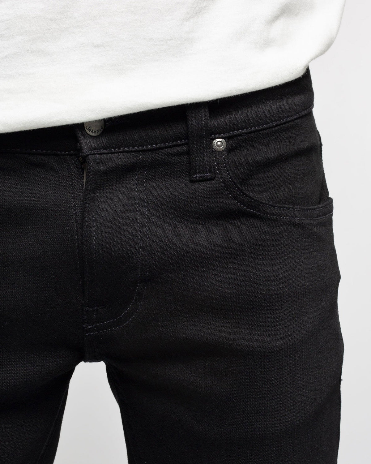 Nudie Tight Terry Skinny Fit Mens Jeans - Everblack | Nudie Jeans Jeans | JEANSTORE