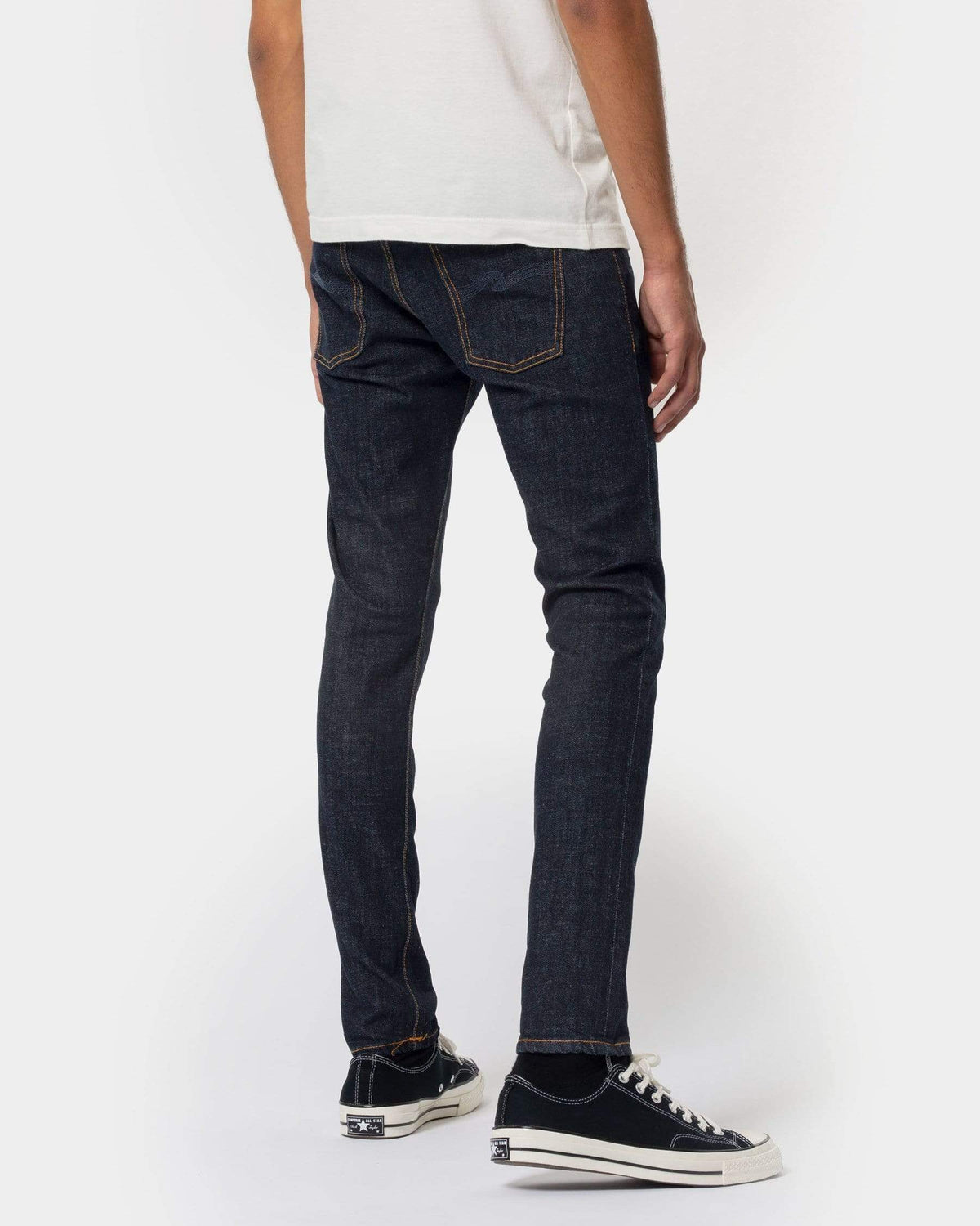 Nudie Tight Terry Skinny Fit Mens Jeans - Rinse Twill | Nudie Jeans Jeans | JEANSTORE