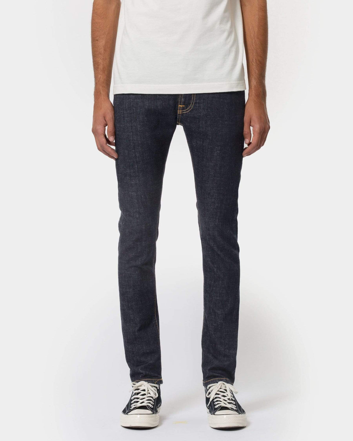 Nudie Tight Terry Skinny Fit Mens Jeans - Rinse Twill | Nudie Jeans Jeans | JEANSTORE