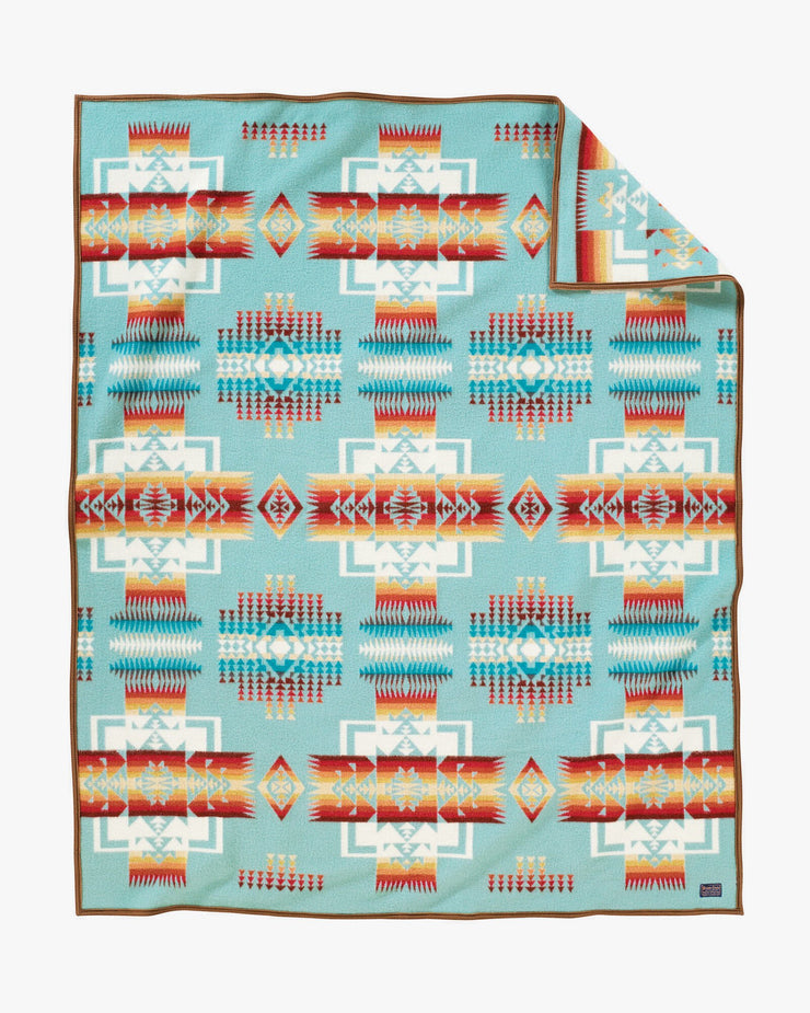 Pendleton Chief Joseph Jacquard Robe Blanket - Aqua | Pendleton Miscellaneous | JEANSTORE