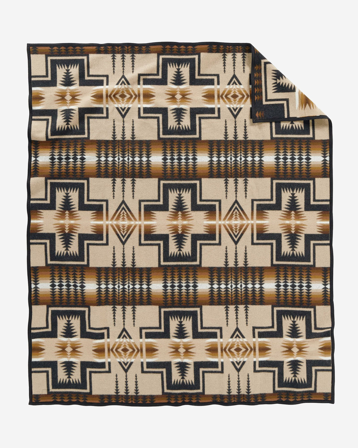 Pendleton Harding Jacquard Robe Blanket - Harding Oxford | Pendleton Miscellaneous | JEANSTORE