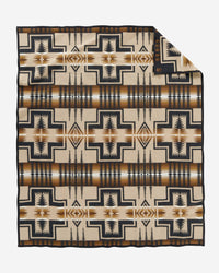 Pendleton Harding Jacquard Robe Blanket - Harding Oxford | Pendleton Miscellaneous | JEANSTORE