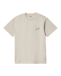 Carhartt WIP American Script Tee - Natural | Carhartt WIP T Shirts | JEANSTORE