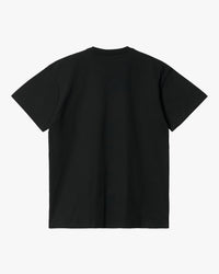 Carhartt WIP S/S Chase Tee - Black / Gold | Carhartt WIP T Shirts | JEANSTORE