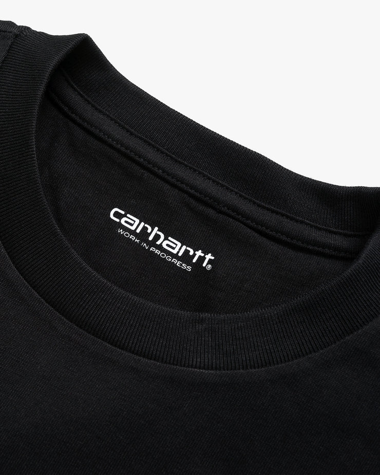 Carhartt WIP S/S Chase Tee - Black / Gold | Carhartt WIP T Shirts | JEANSTORE