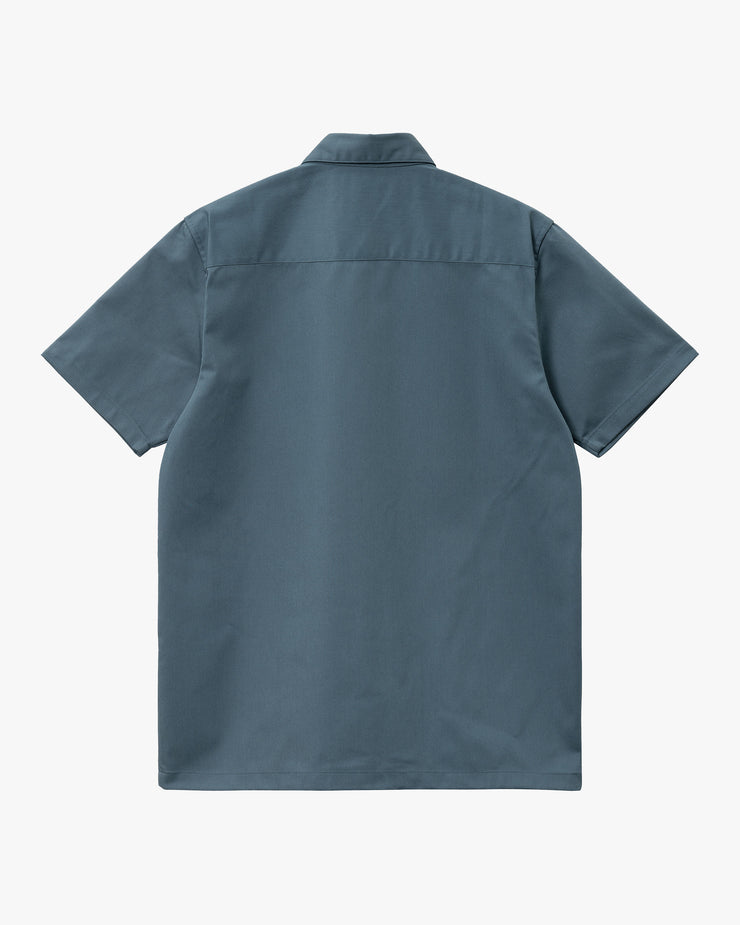 Carhartt WIP S/S Master Shirt - Storm Blue | Carhartt WIP Shirts | JEANSTORE