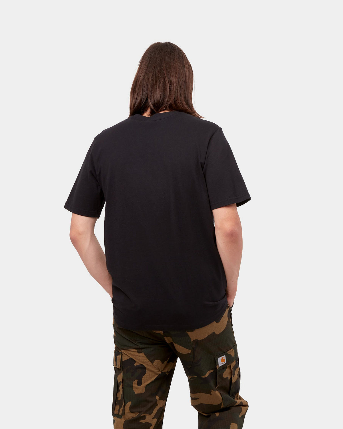 Carhartt WIP Pocket Tee - Black | Carhartt WIP T Shirts | JEANSTORE
