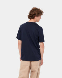 Carhartt WIP Pocket Tee - Dark Navy | Carhartt WIP T Shirts | JEANSTORE